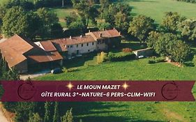Le Moun Mazet Gite Rural 3 Etoiles, Clim, Nature, 6 Personnes